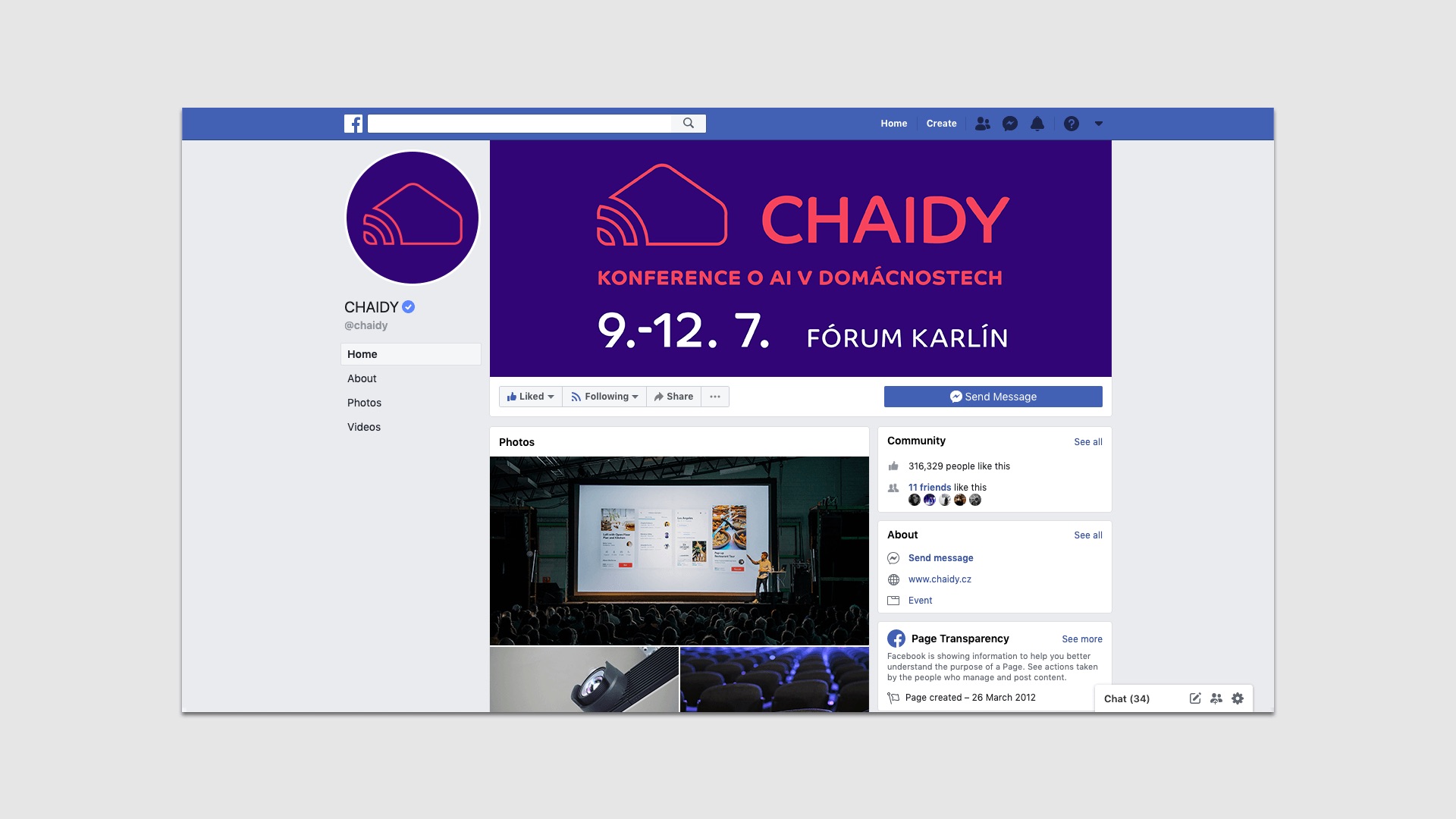 CHAIDY - vizuální identita