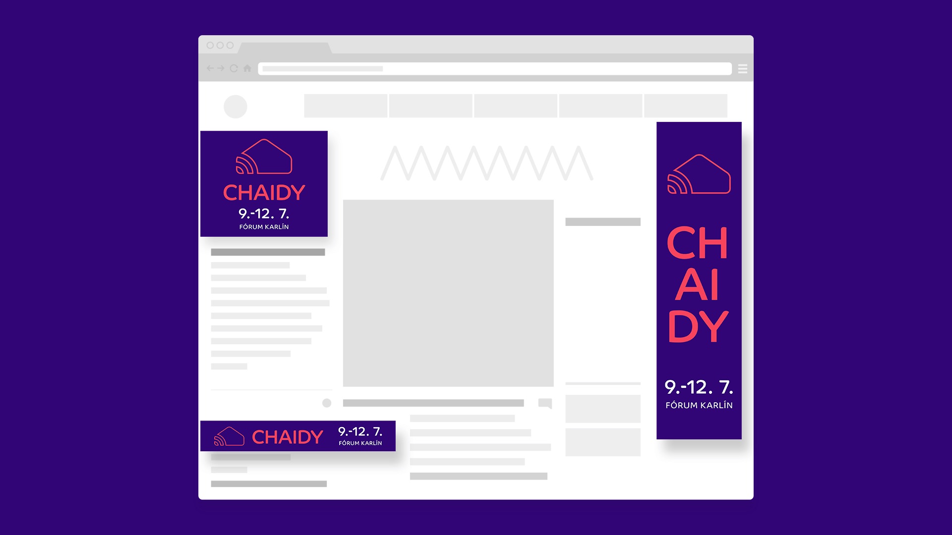 CHAIDY - vizuální identita